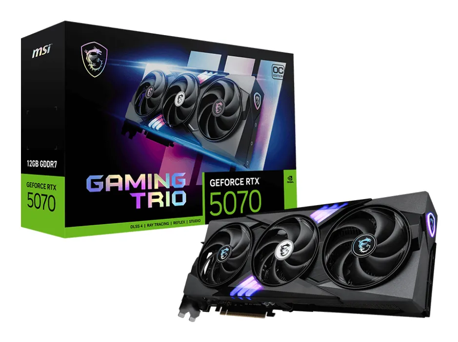MSI GeForce RTX 5070 Gaming Trio OC 12 Gt
