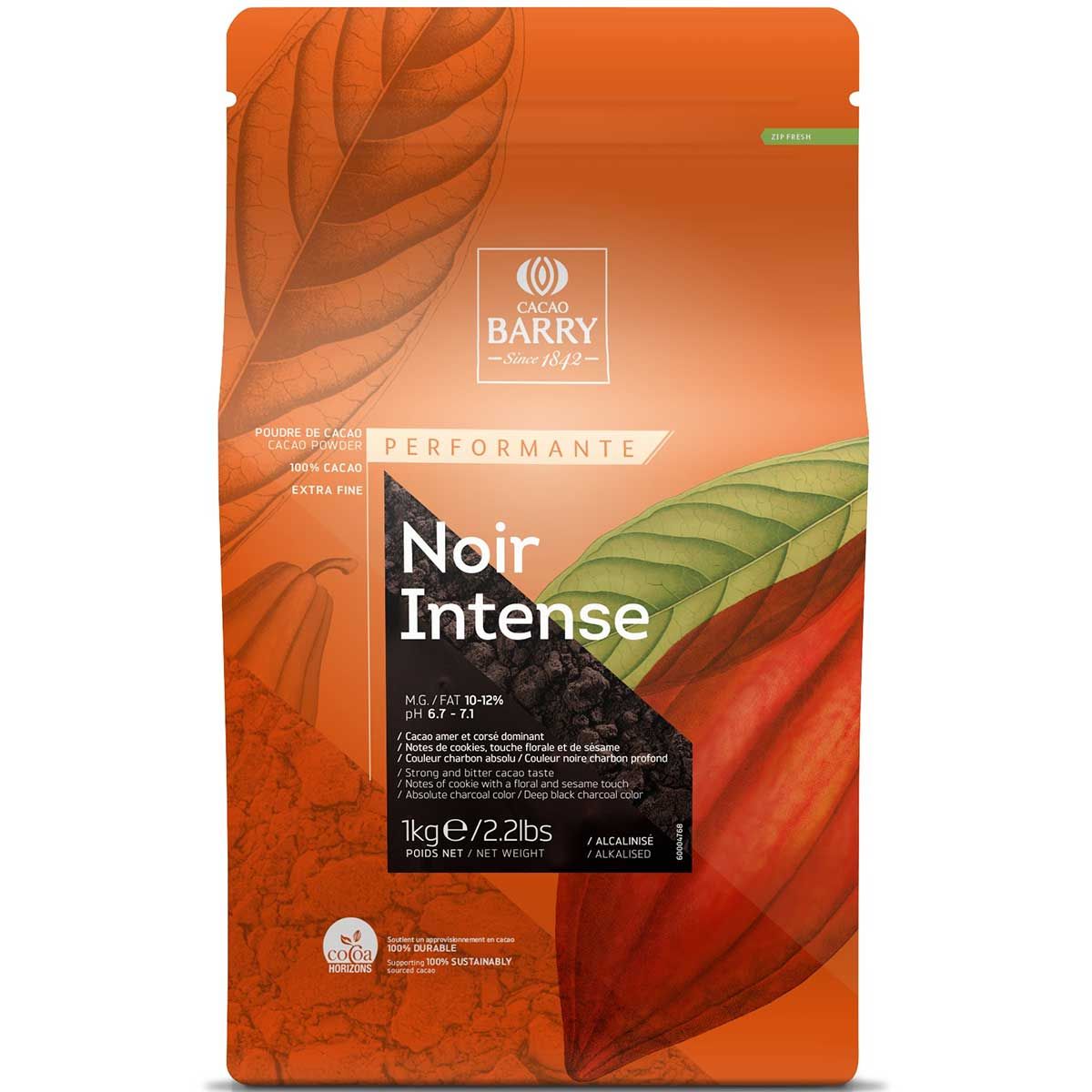 Cacao Barry Intense Deep Black, 1kg