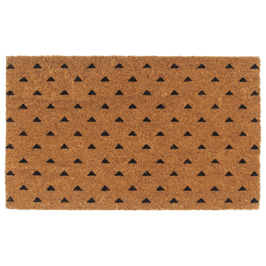 vidaXL Ovimatto luonnollinen 45x75 cm tuftattu kookos